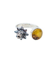 Anillo Quetzalcóatl Dorado