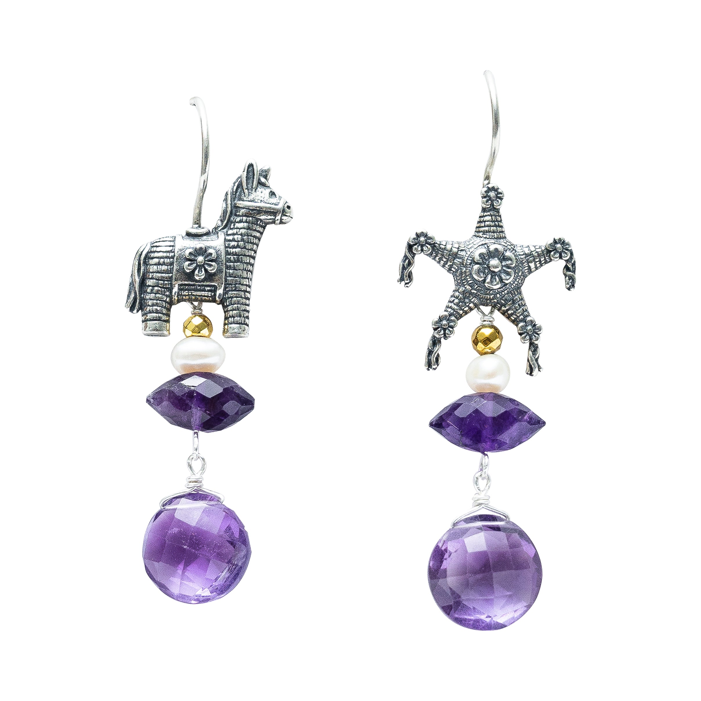 Aretes Piñata De Navidad