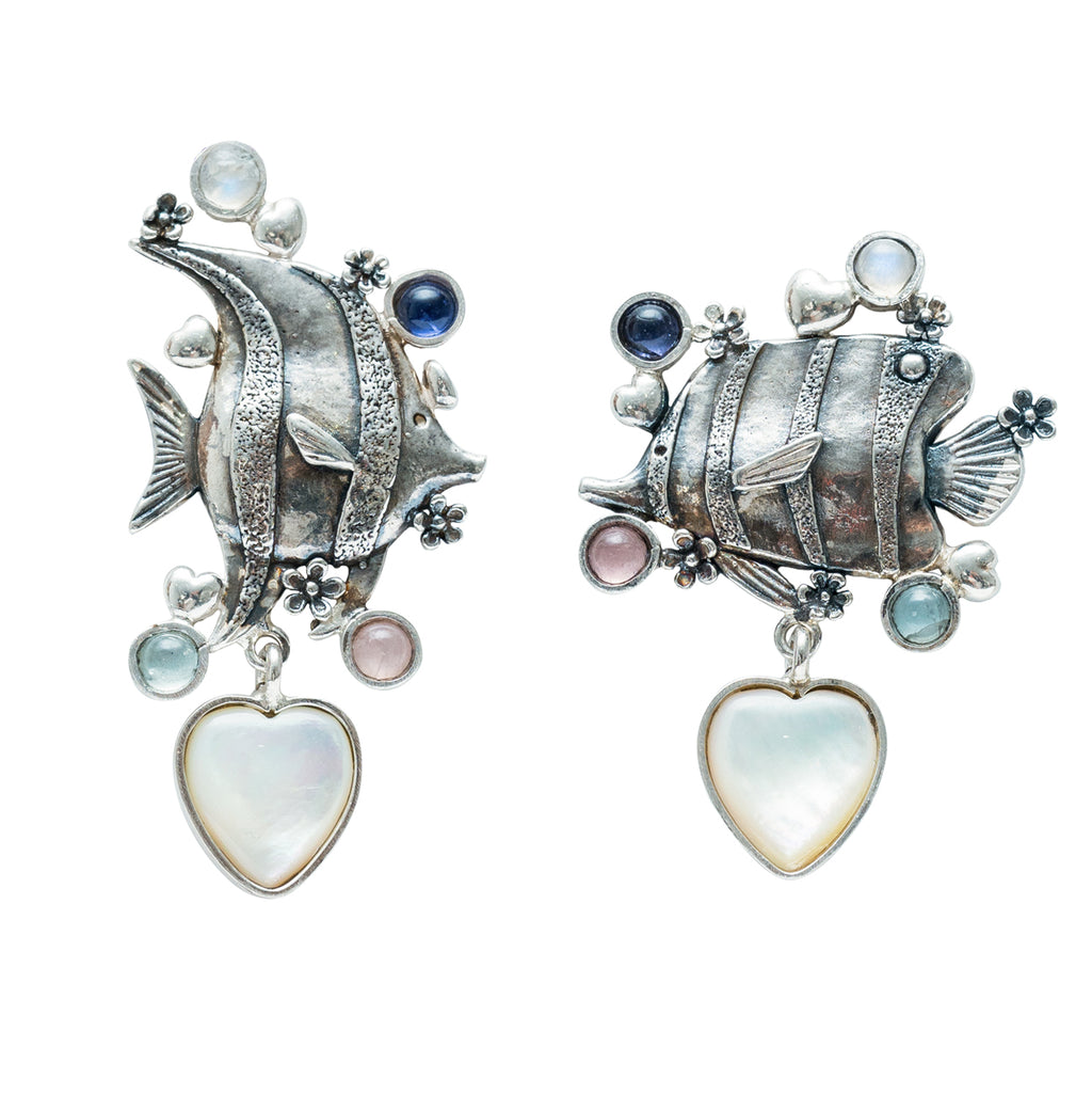 Aretes Bajo El Mar