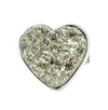 Anillo Corazón Pirita