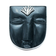 Anillo Rostro de Obsidiana