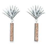 Aretes Agave Dorado