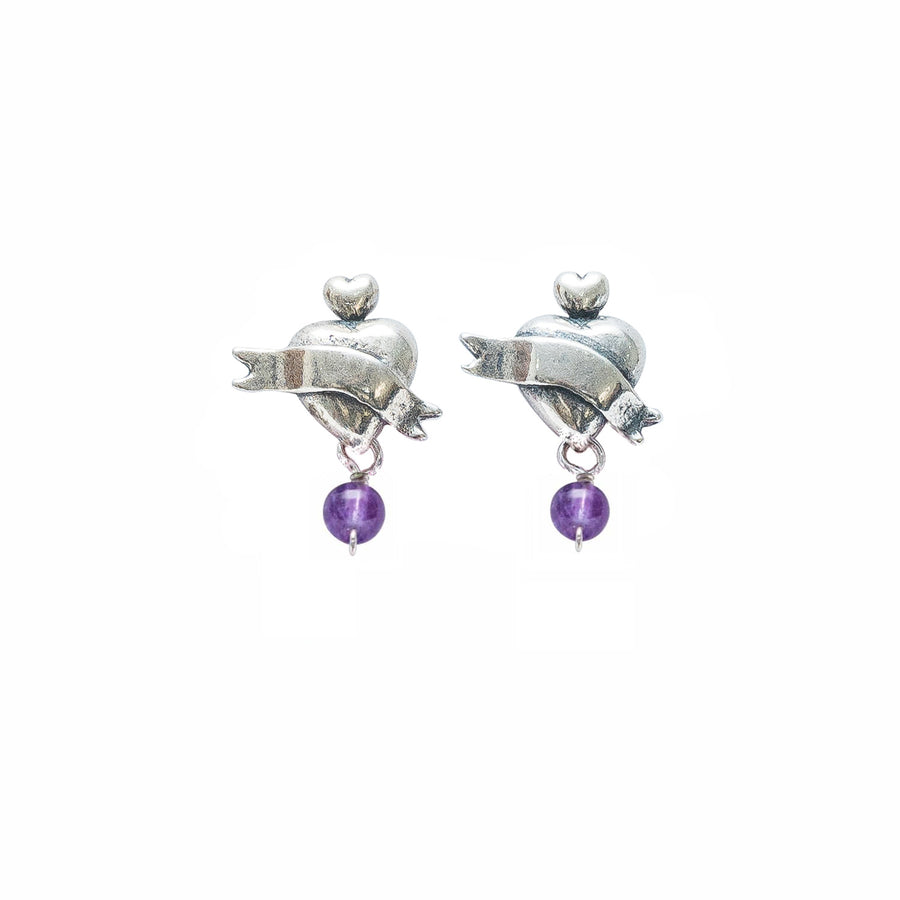 Aretes Corazón de Verano