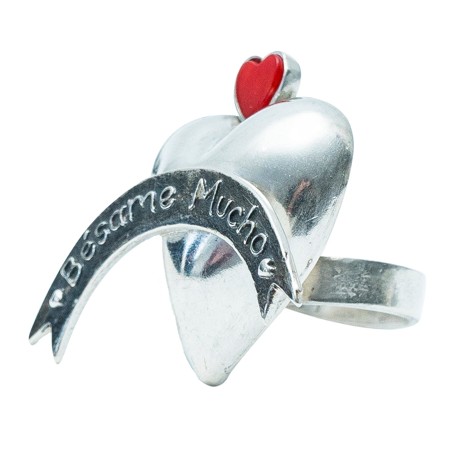 Anillo Bésame Mucho Amorcito Corazón