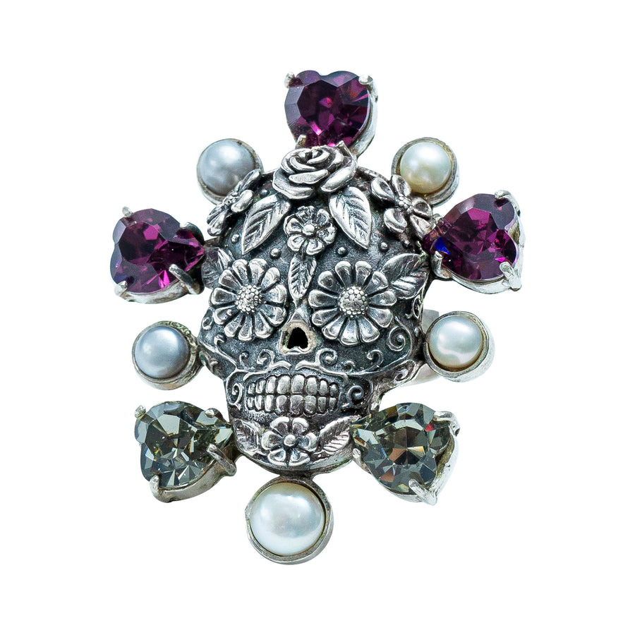 Anillo Calaverita Glaseada