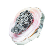 Anillo Rosa Calavera