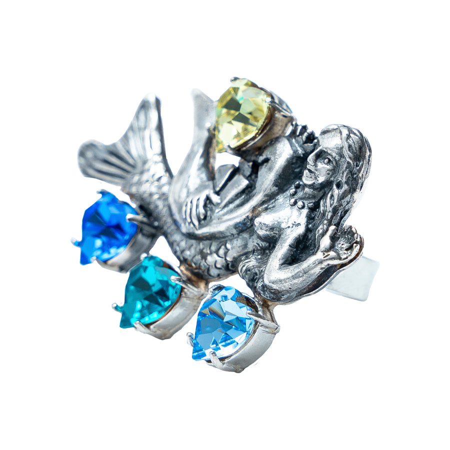 Anillo Arena y Brillo