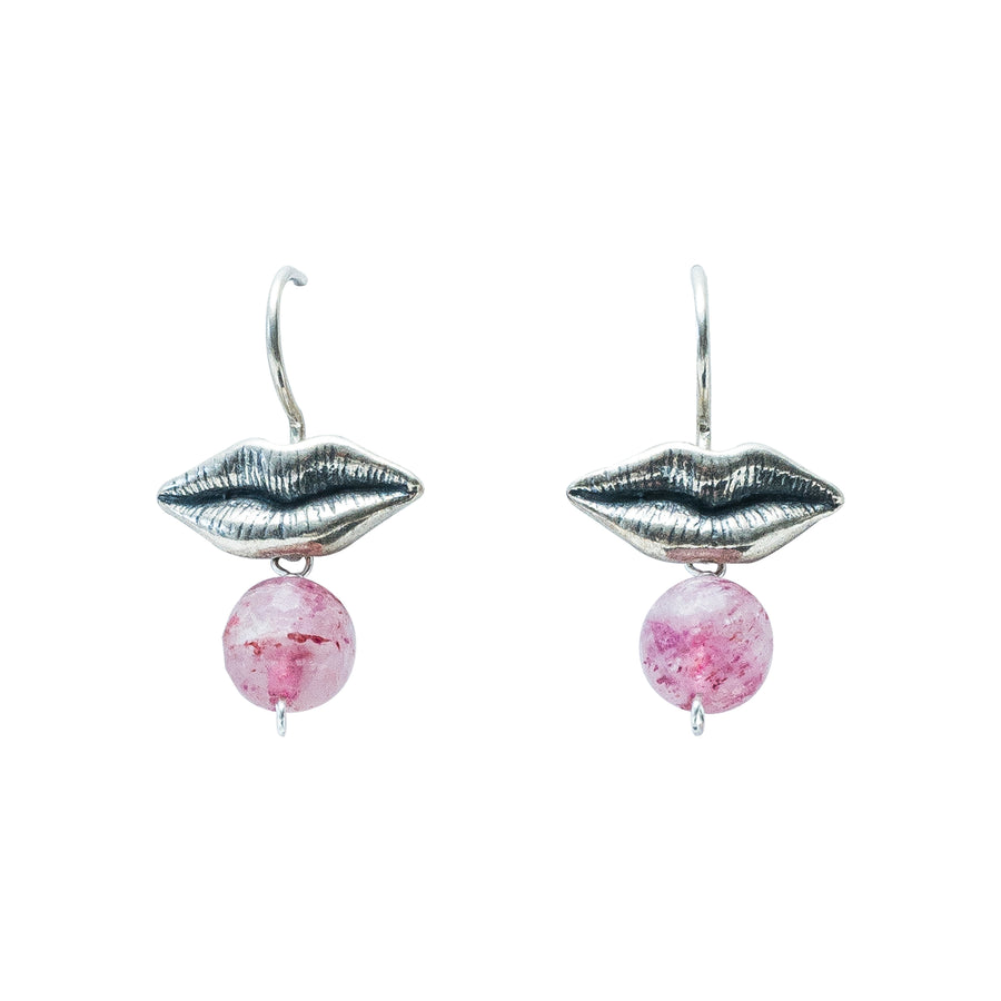 Aretes Besos de Fresa