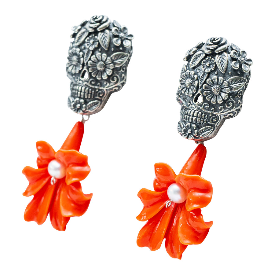 Aretes Calaveritas Primero