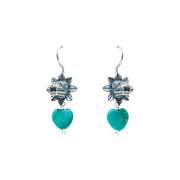 Aretes Corazón de Quetzalcóatl