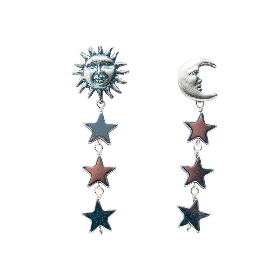 Aretes Nieve de Amaranto