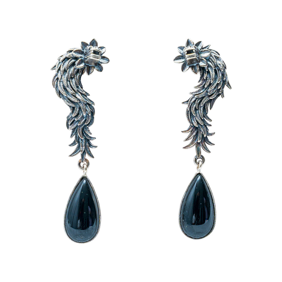 Aretes Serpiente Emplumada