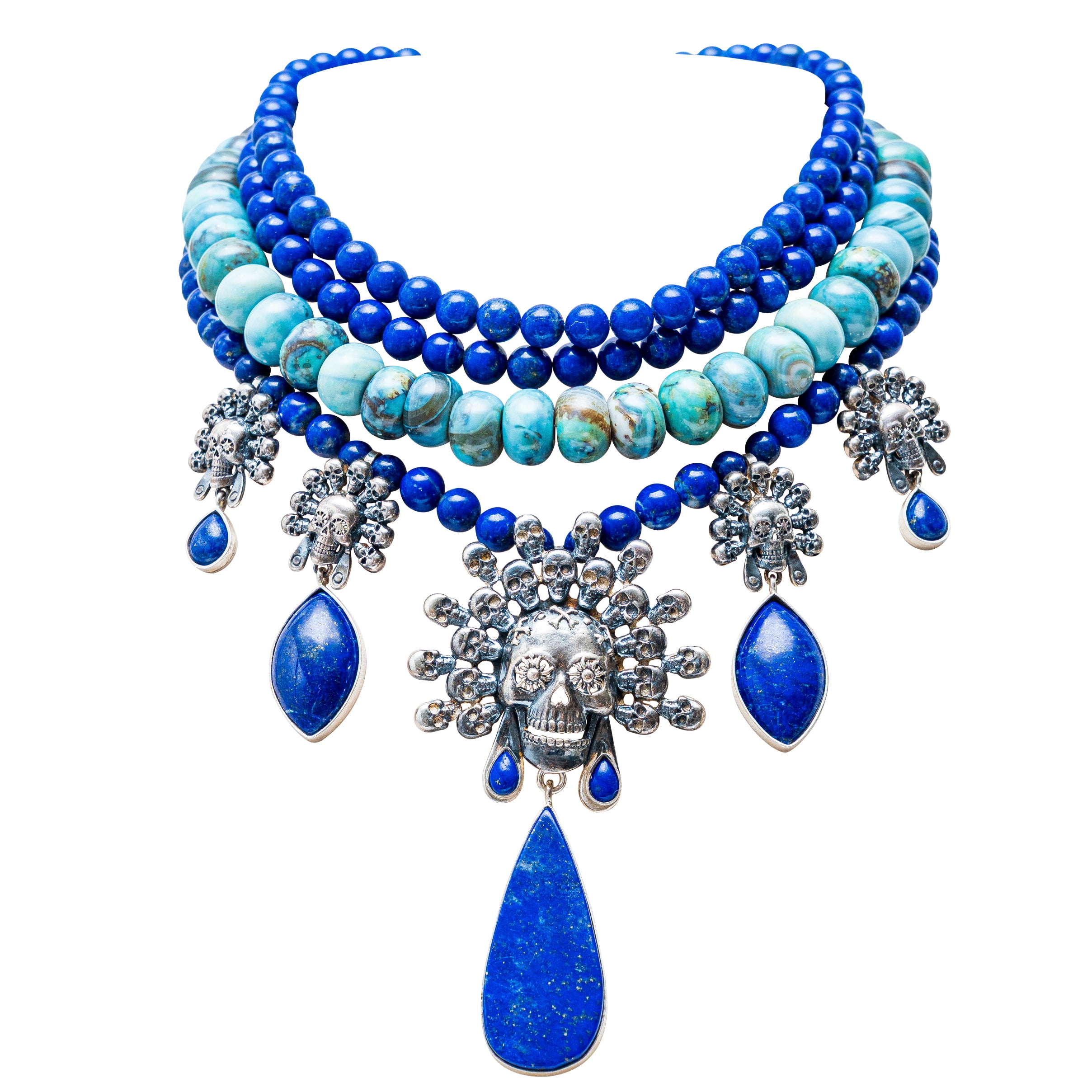 Collar Calacas Celestiales