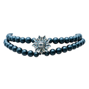 Choker Quetzalcóatl Obsidiana