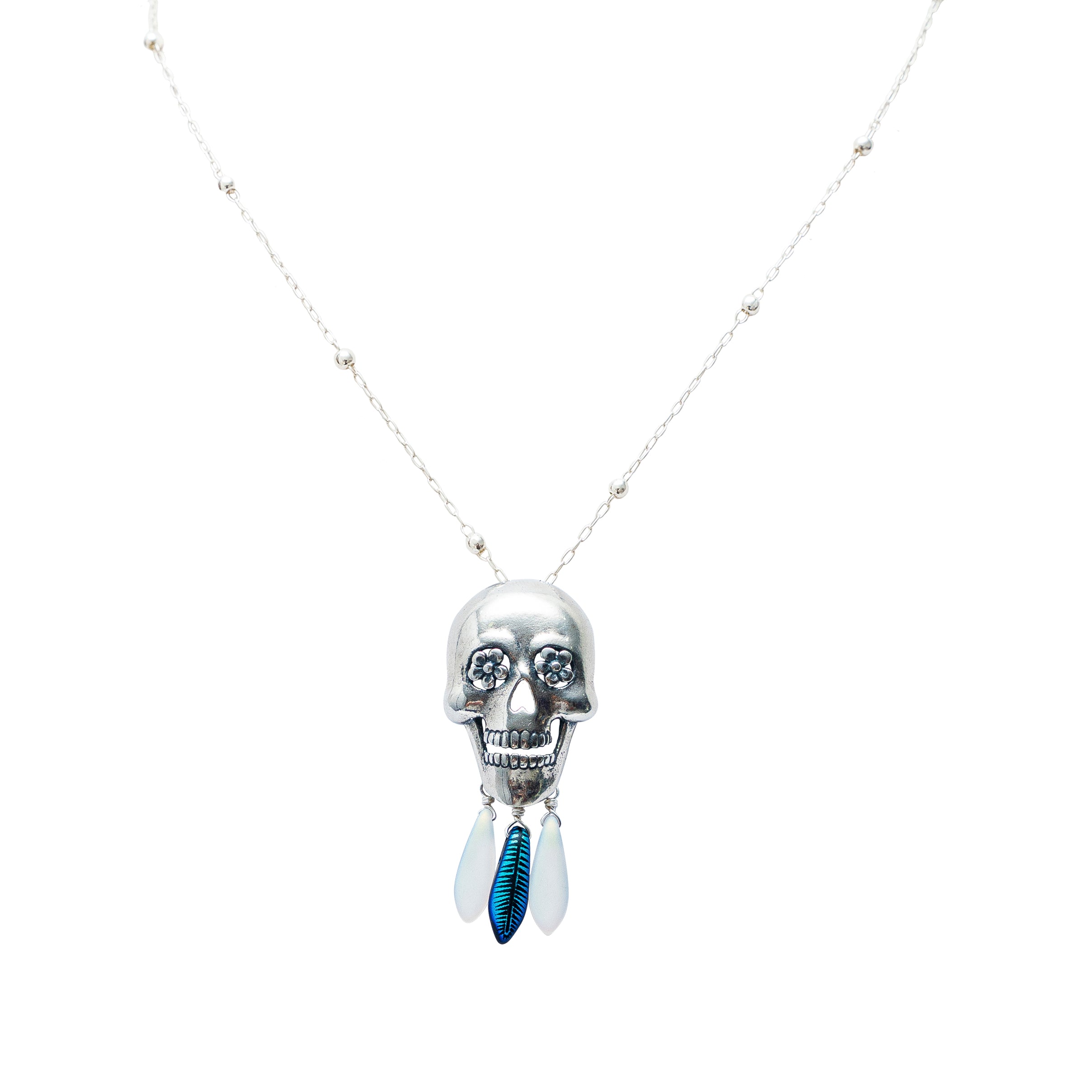 Dije Flor de Calavera