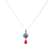 Dije Quetzalcóatl Rojo