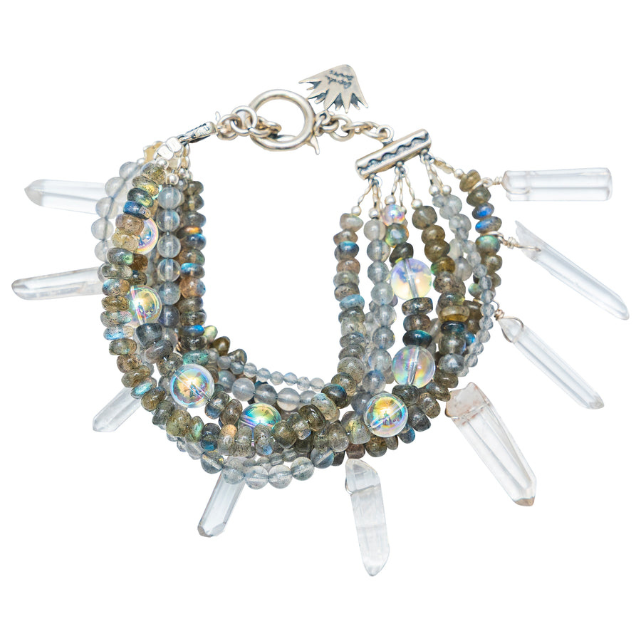 Pulsera Metztli Plateado
