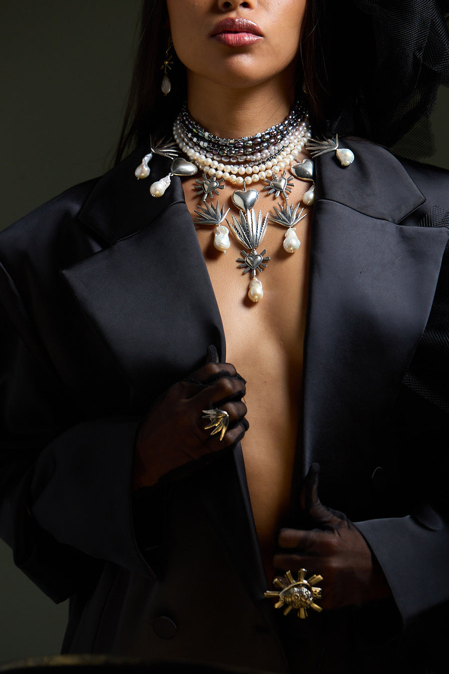 Collar Grabé en la penca de un Maguey tu Nombre