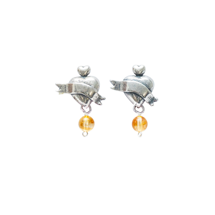 Aretes Corazón de Verano