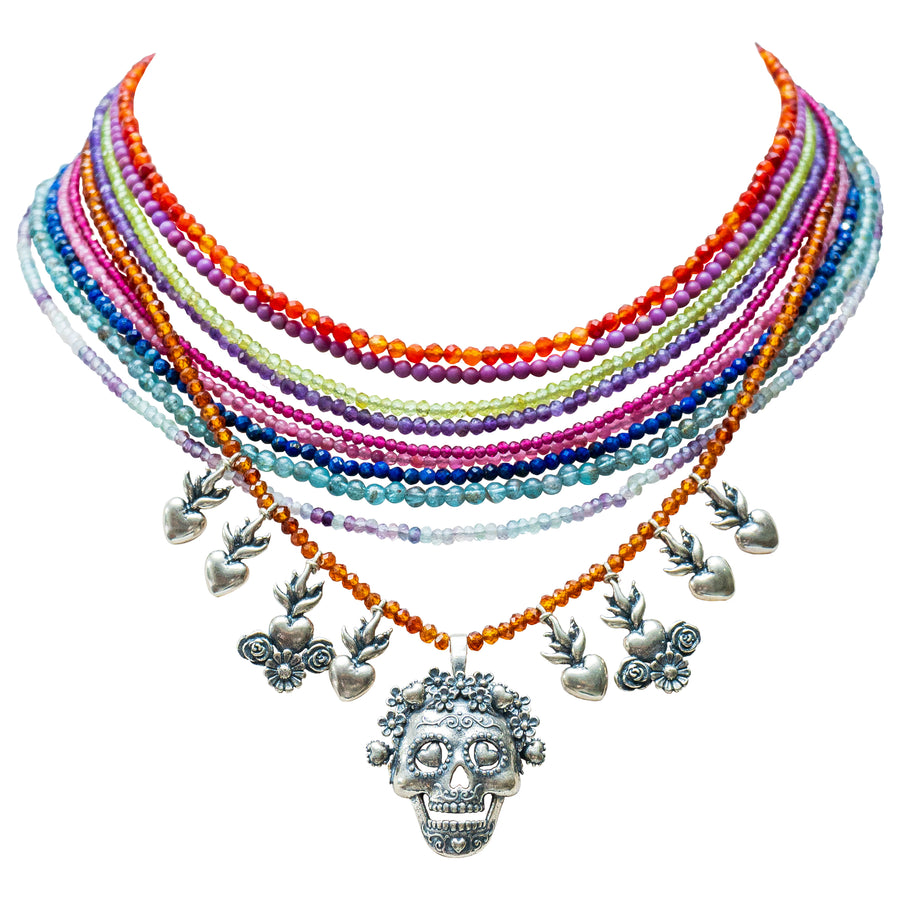 Collar Anturio Calavera