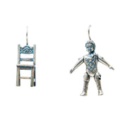 Aretes Corazón de Muñeca