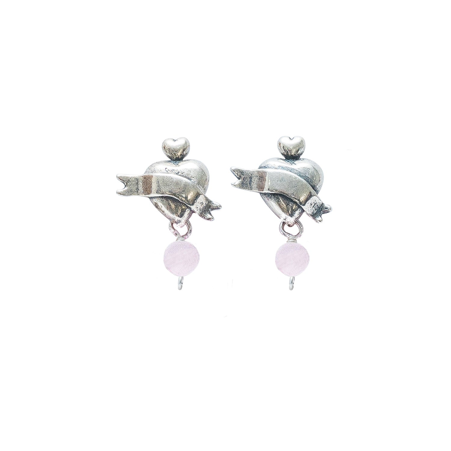 Aretes Corazón de Verano
