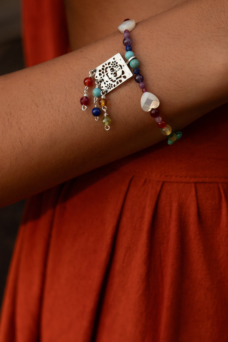 Pulsera Papel Picado de Catrina