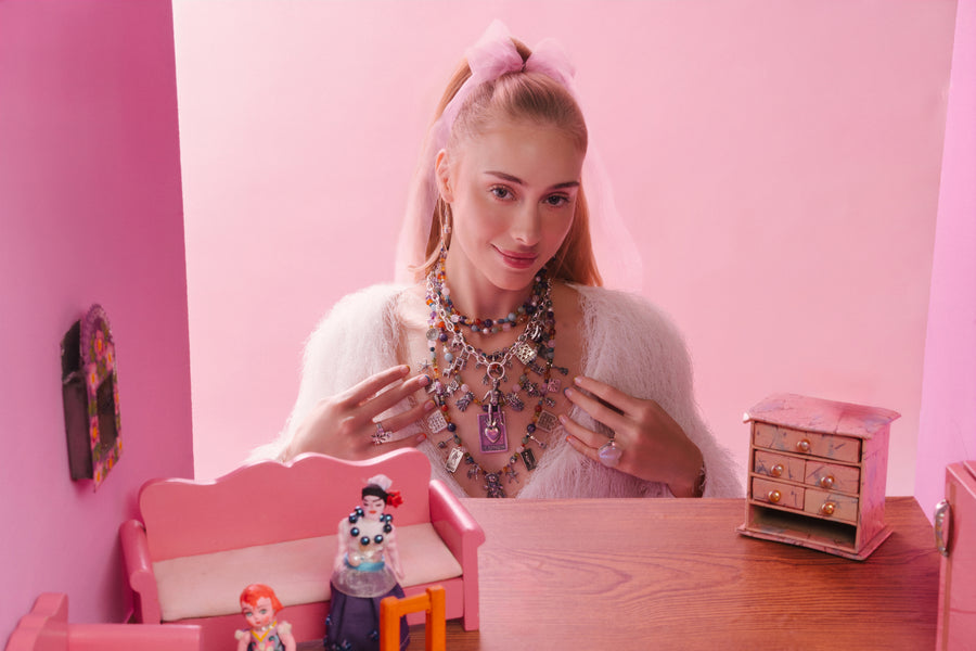 Collar colores de feria decembrina