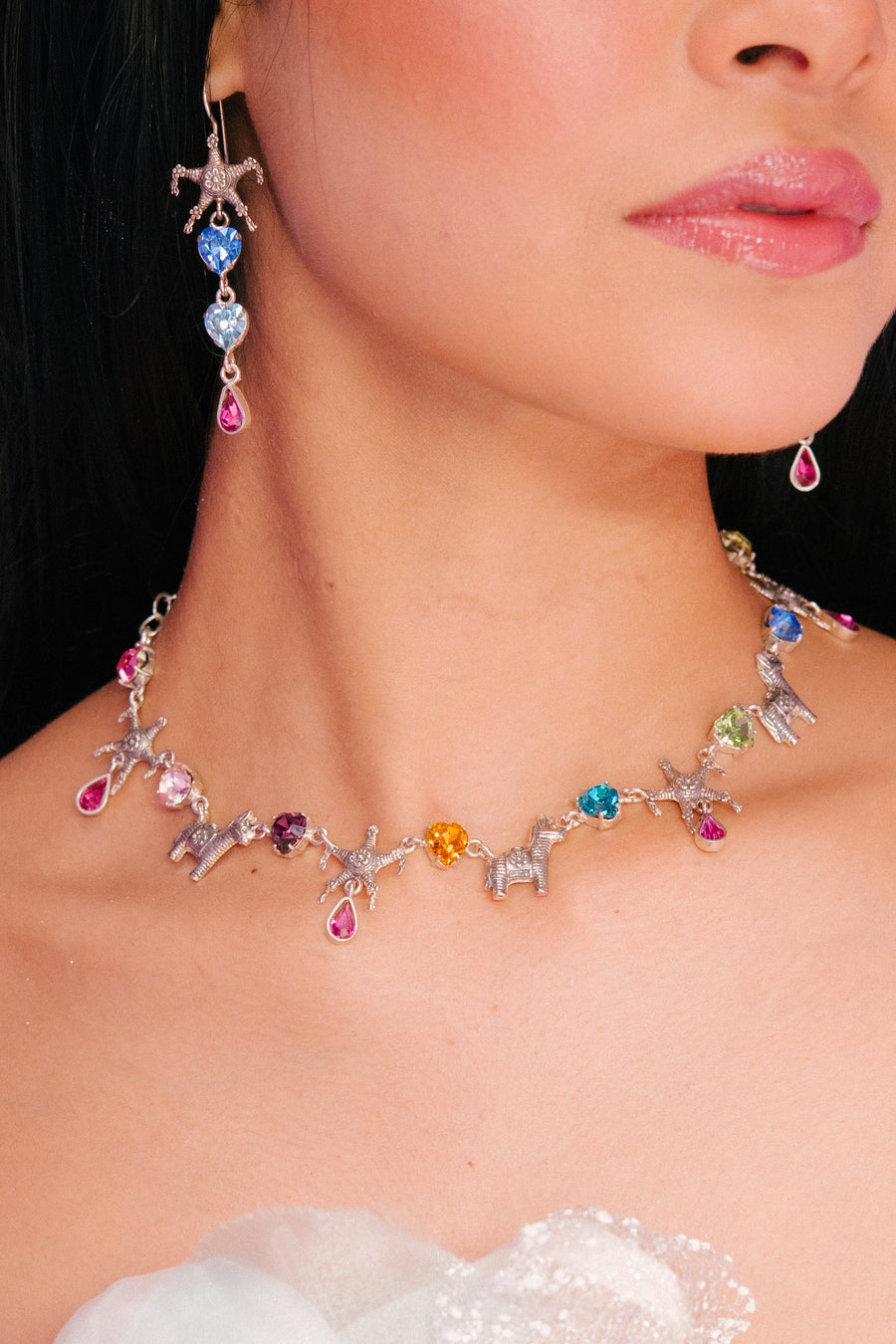 Aretes Fiesta del Corazón