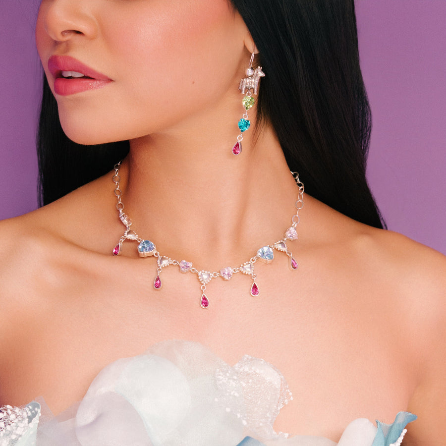 Aretes Fiesta del Corazón