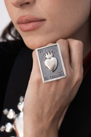 Anillo Carta Corazón