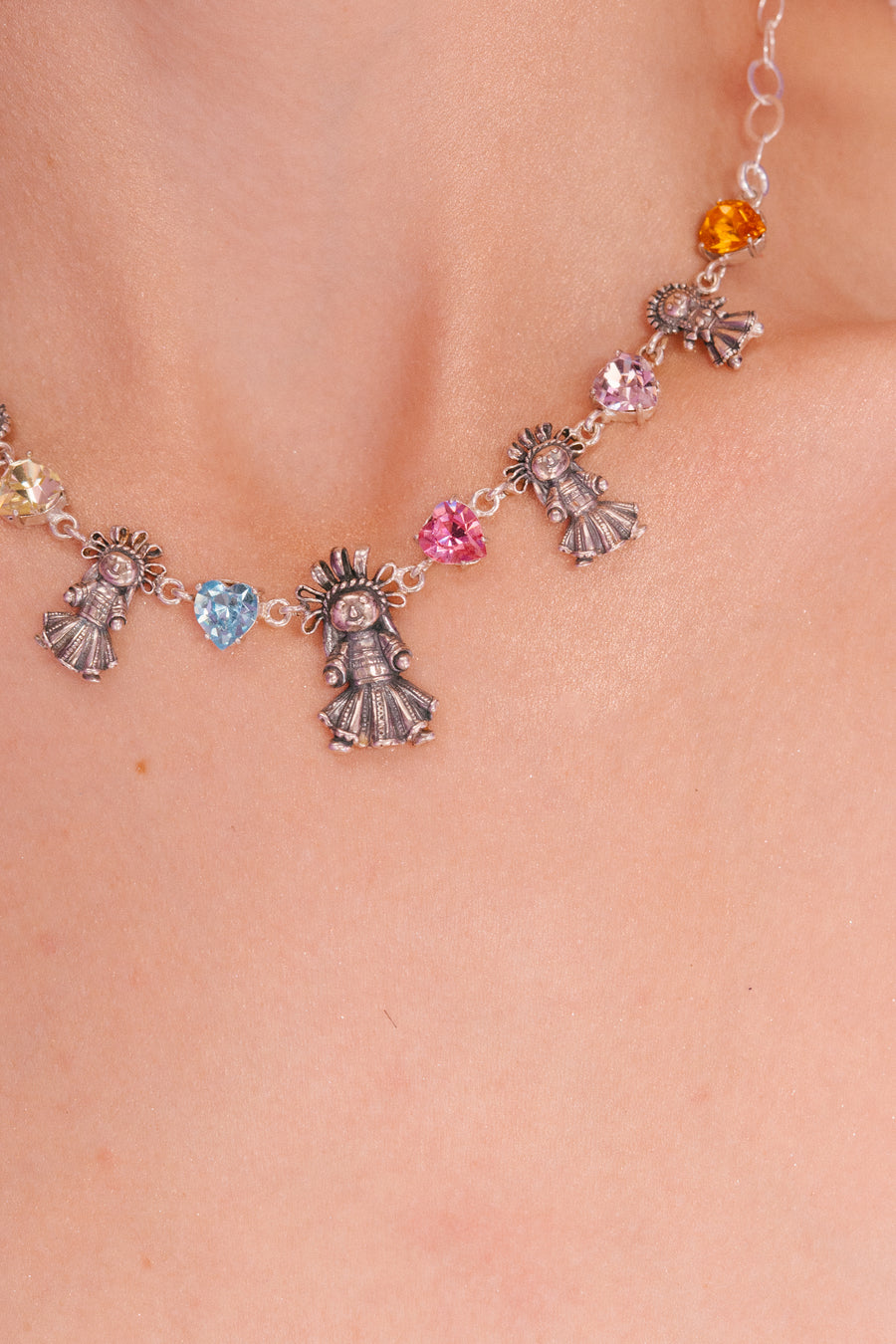 Gargantilla Arcoíris de Muñeca