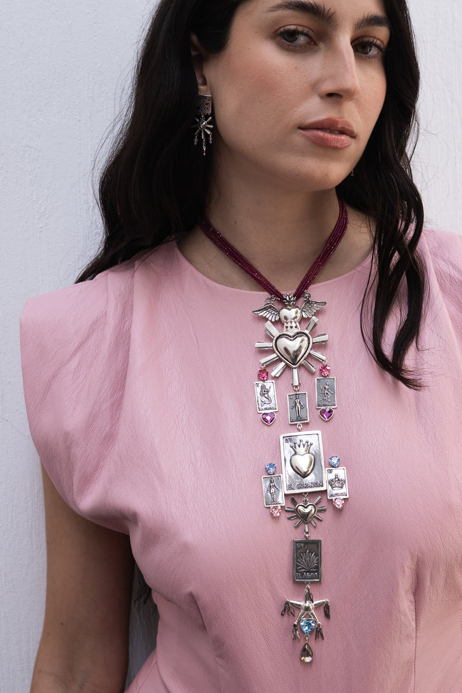 Collar Turrón Rosa de Guadalajara