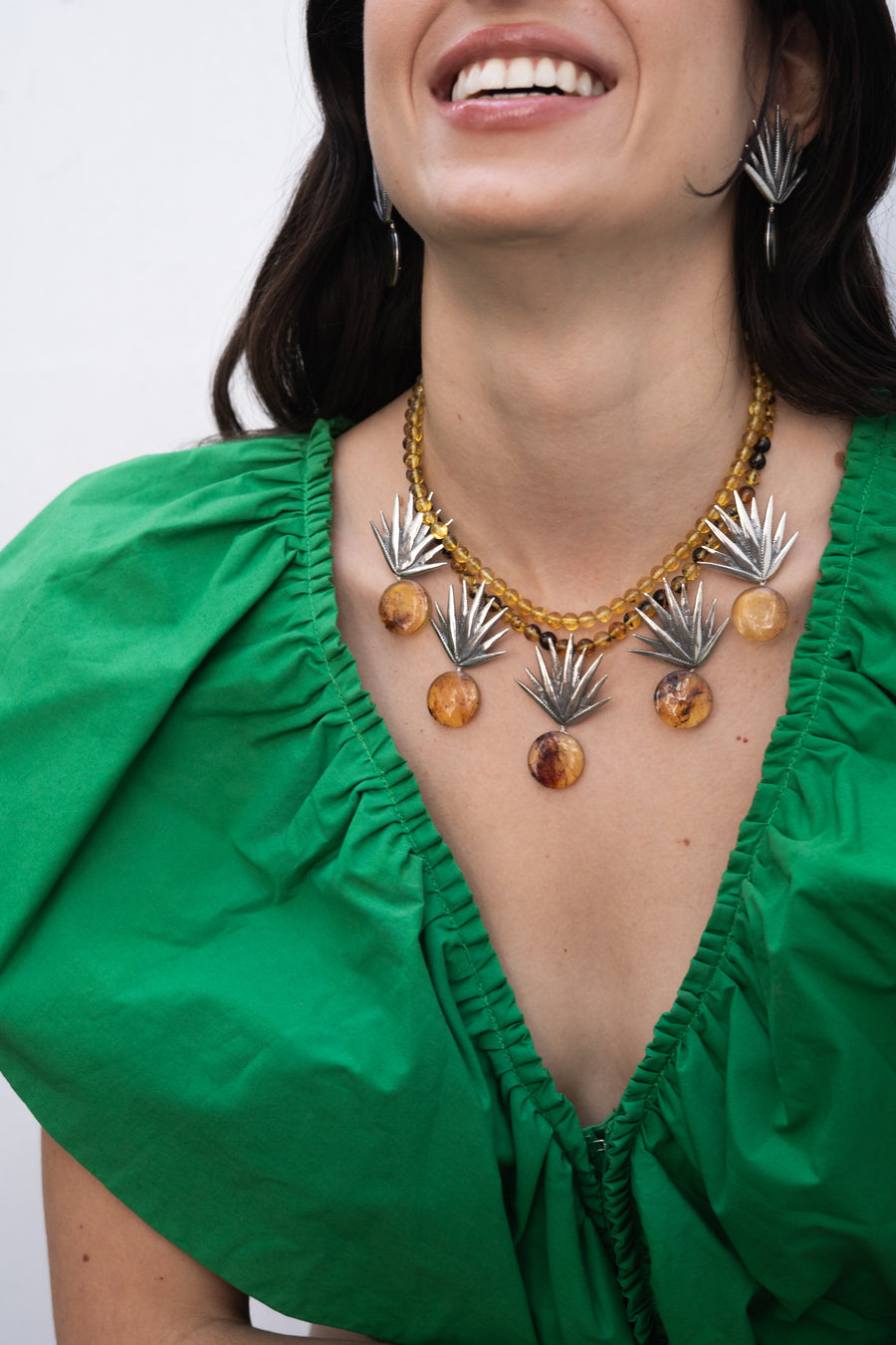 Collar Agave Dorado