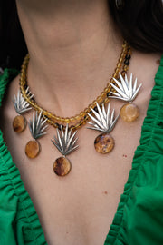 Collar Agave Dorado