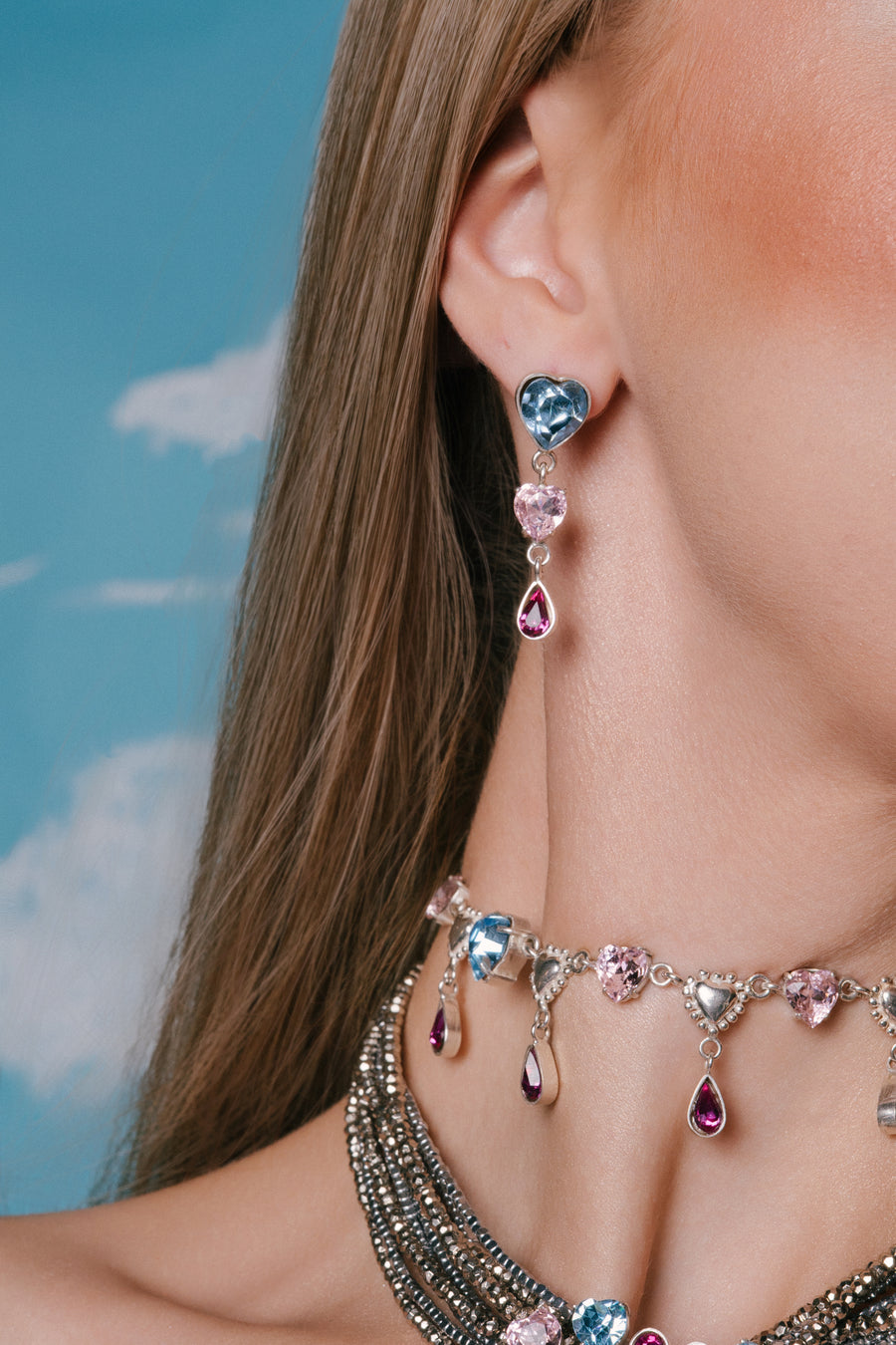 Aretes Amor a tres tiempos