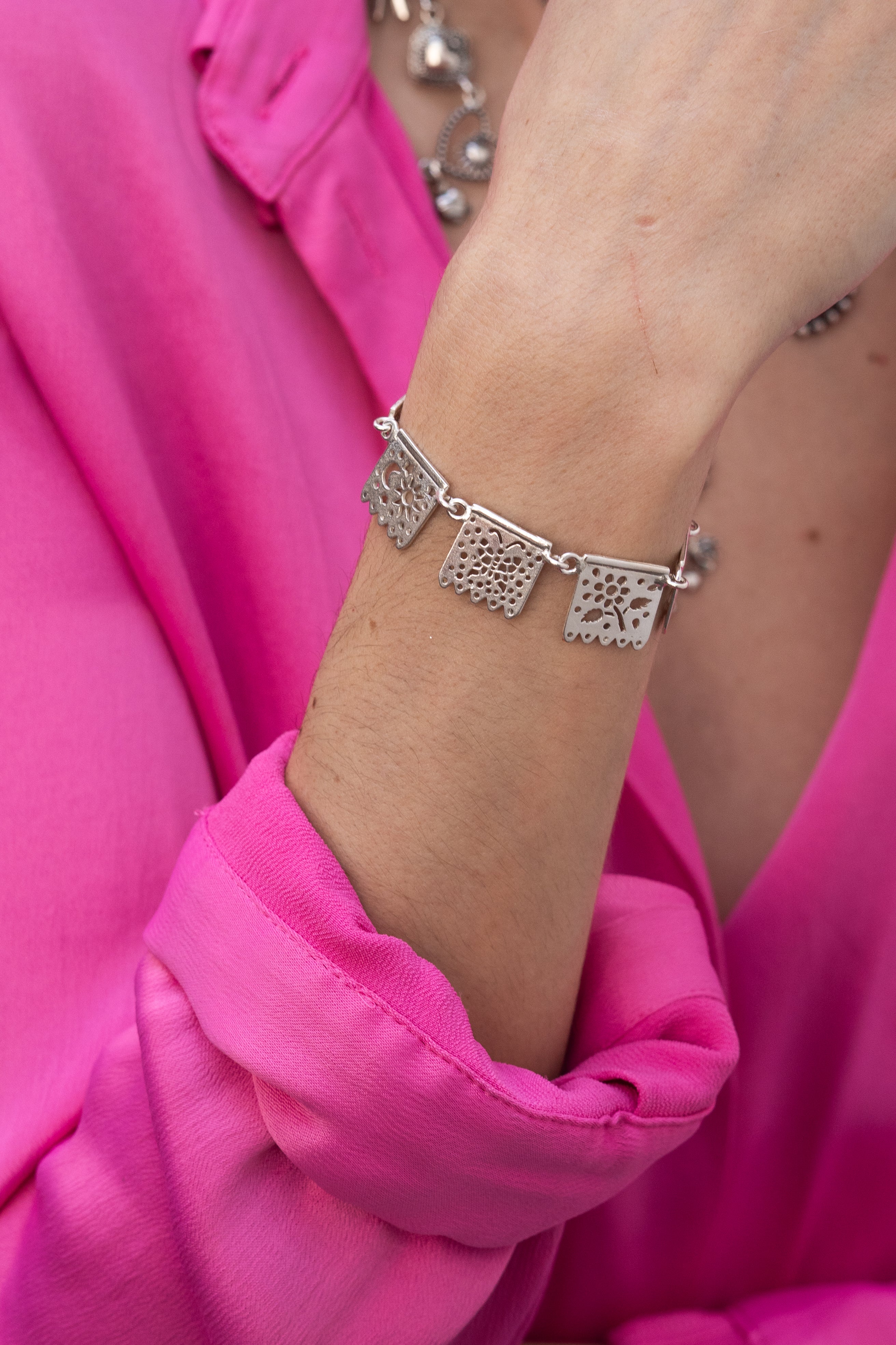 Pulsera Papel Picado