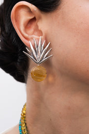 Aretes Agave Dorado