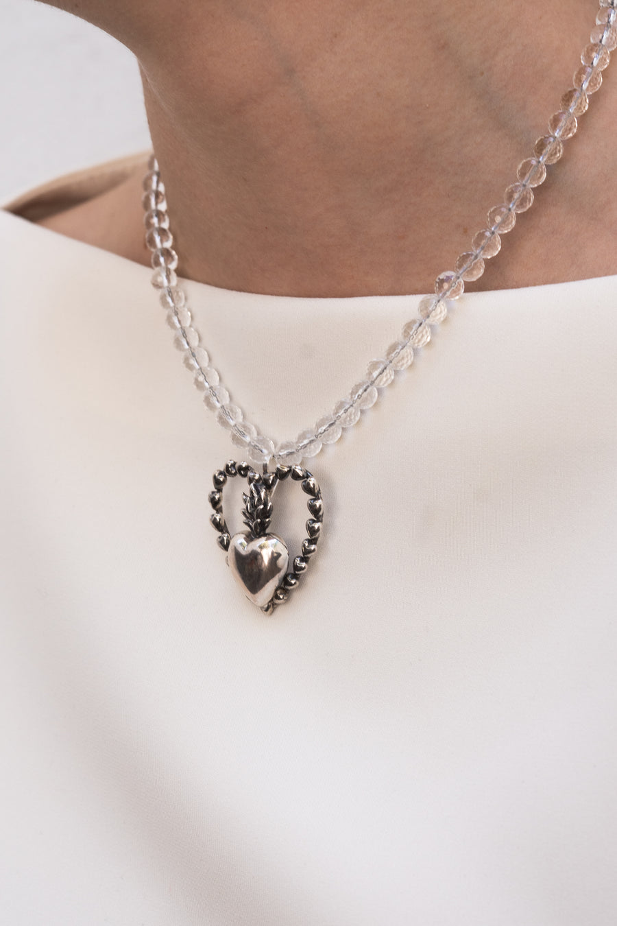Collar Infinito Corazón