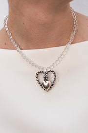 Collar Infinito Corazón