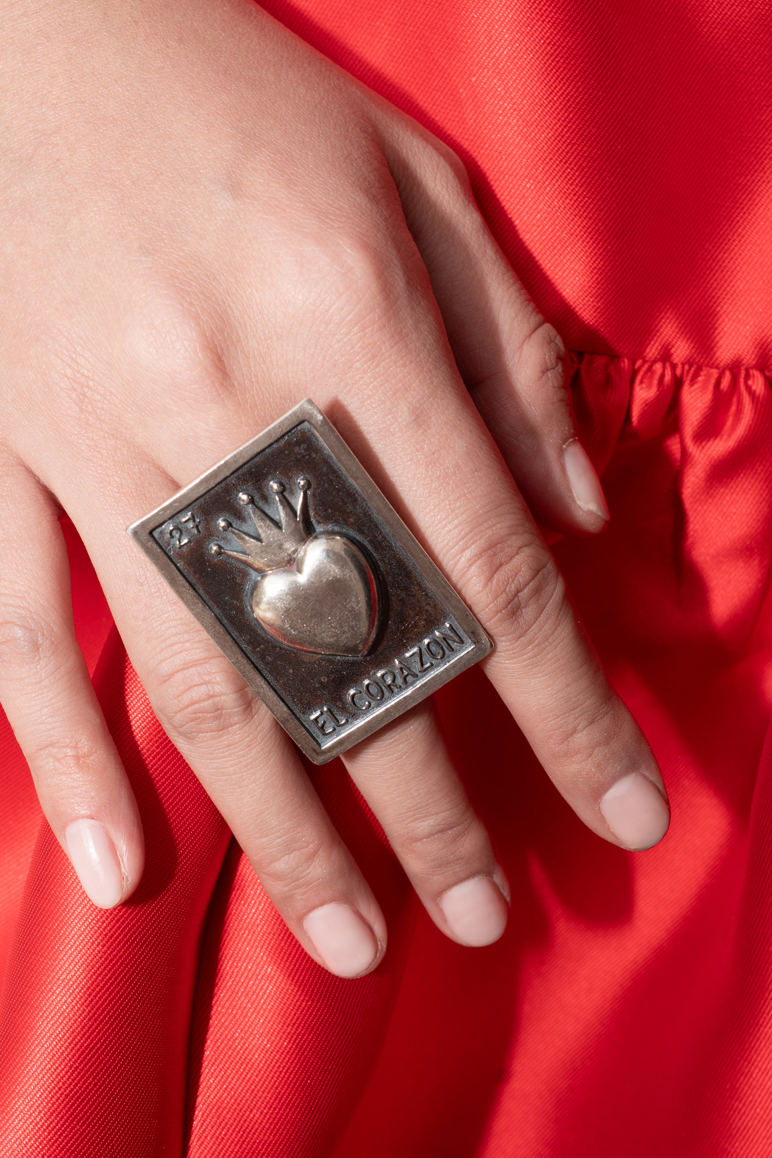 Anillo Carta Corazón