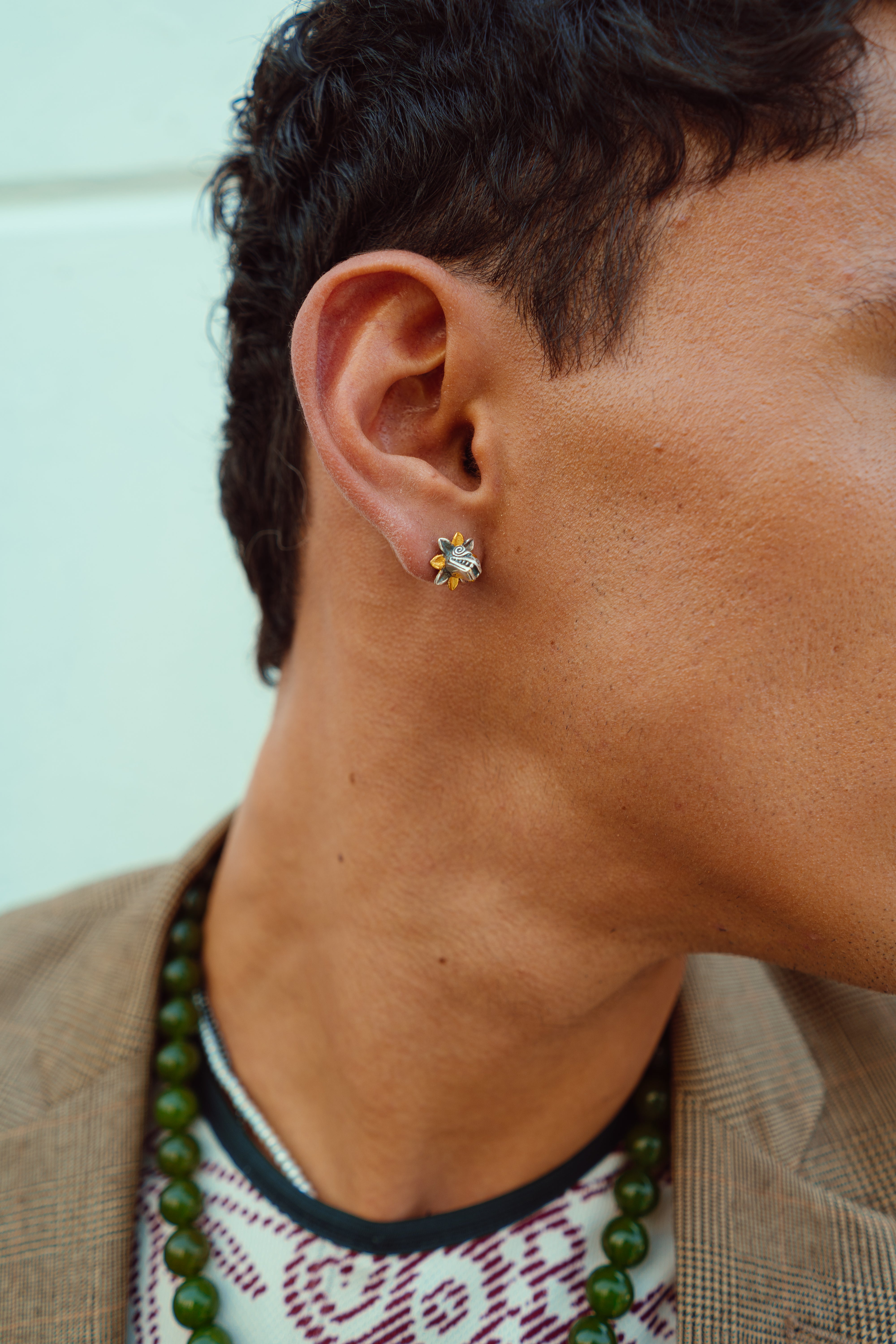 Aretes Kukulcán Flor de Viento