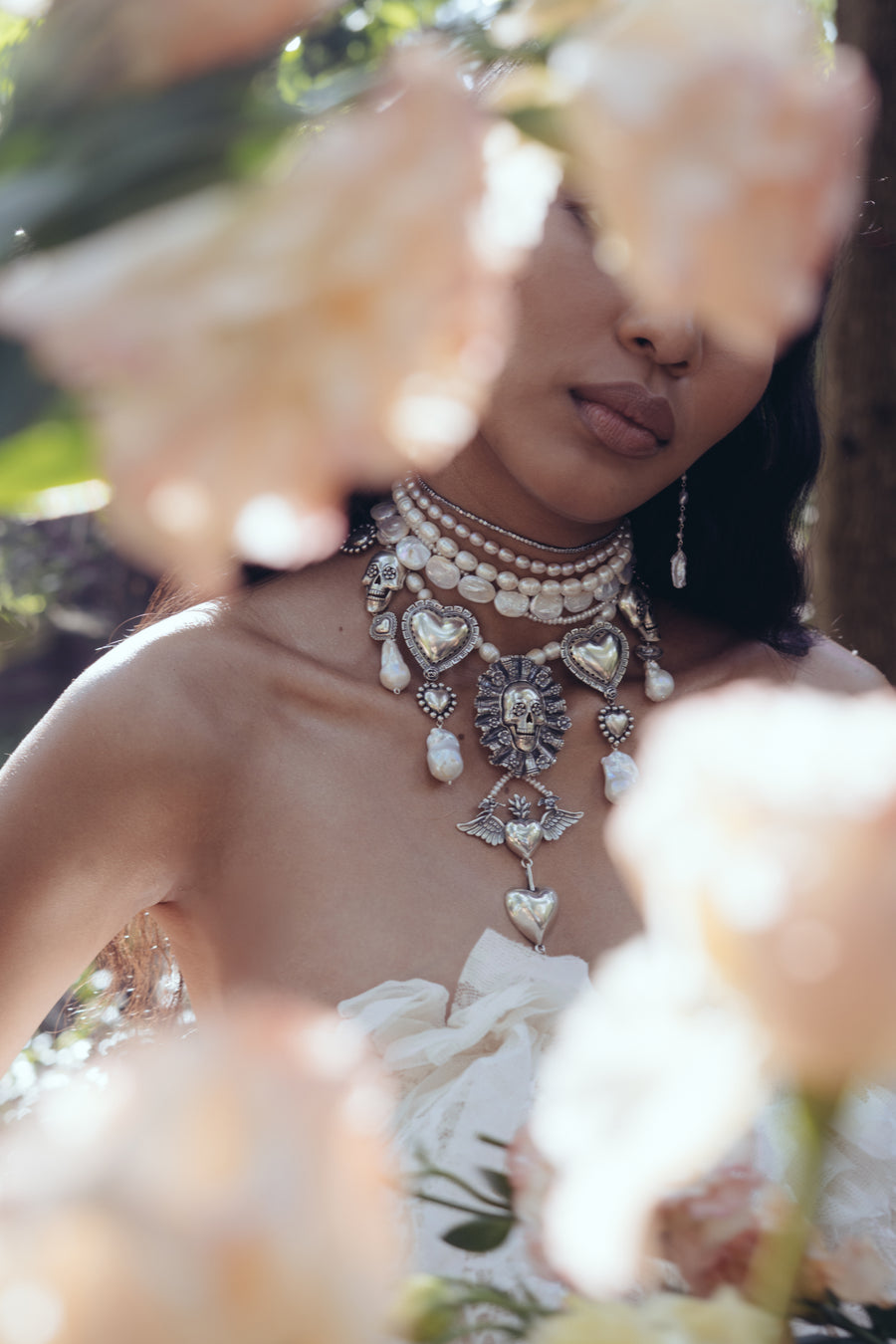 Choker Exvoto de Perlas