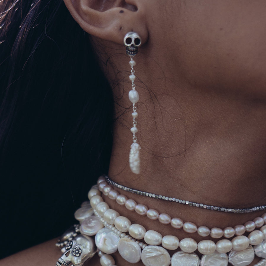Aretes Lluvia de Perlas