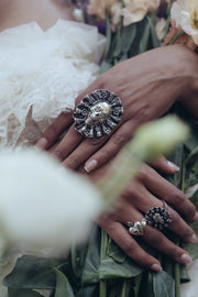 Anillo Calaca Tehuana