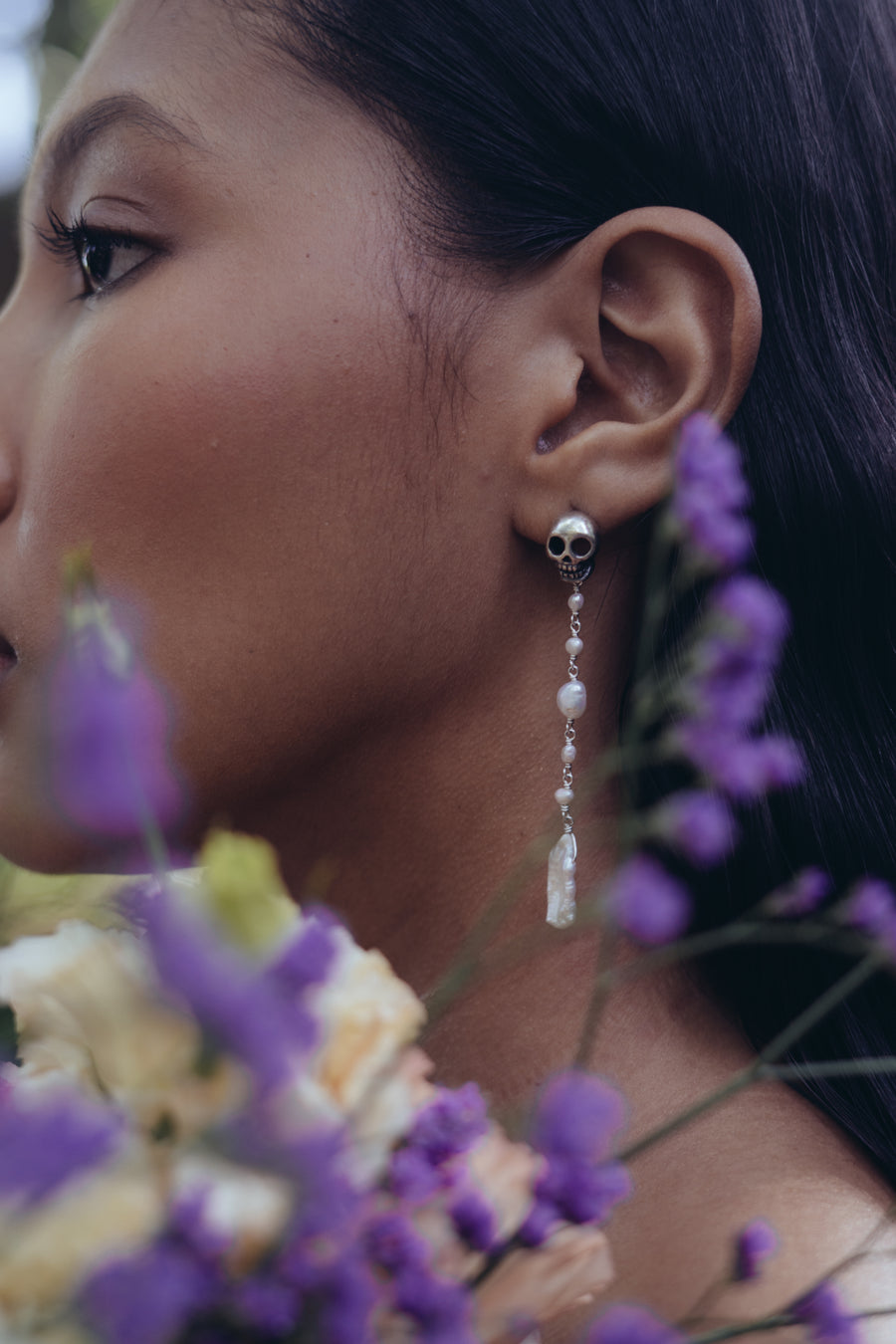 Aretes Lluvia de Perlas