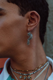 Aretes Quetzalcoatl Arillo
