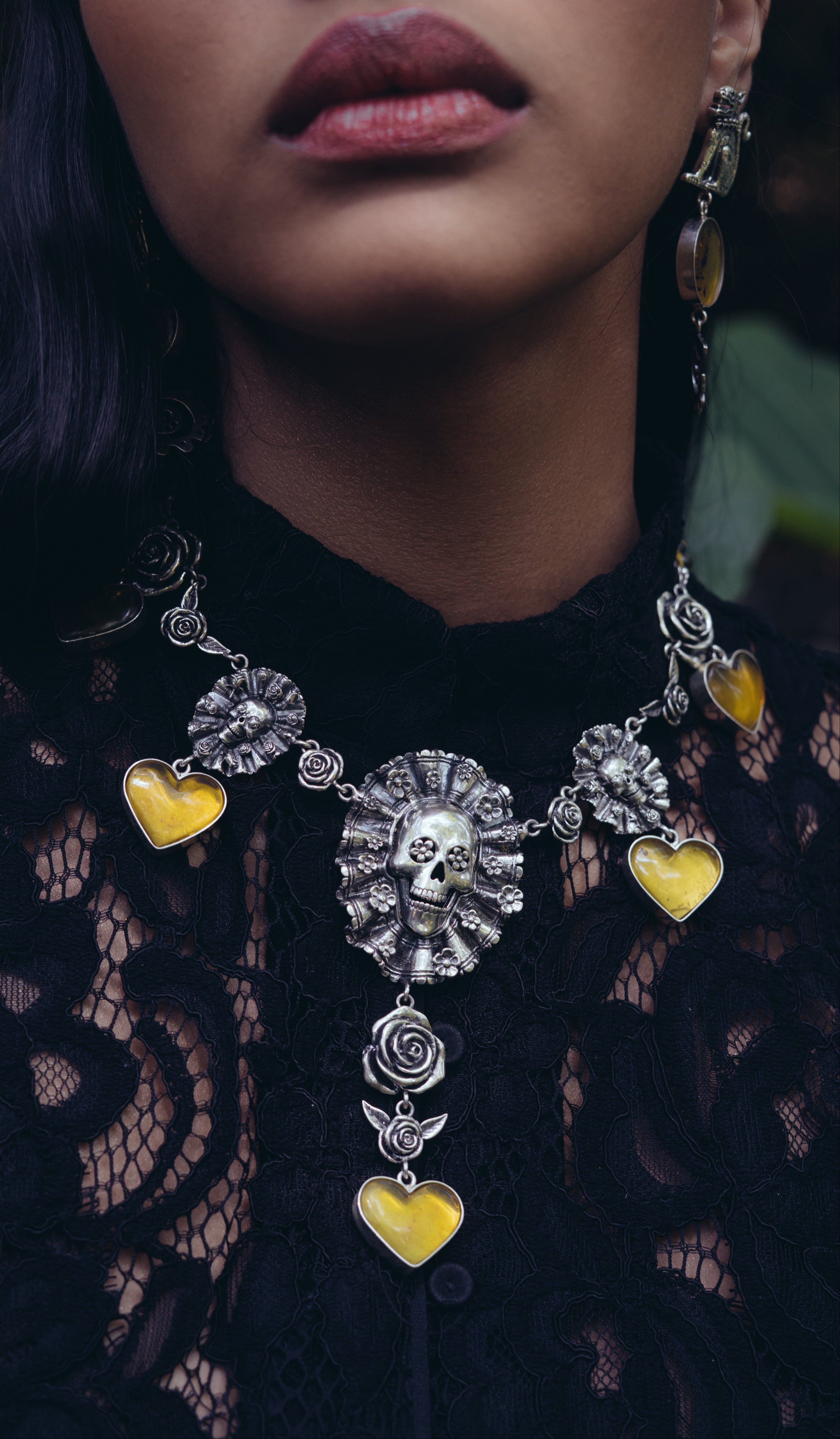 Collar Corazón Tehuana