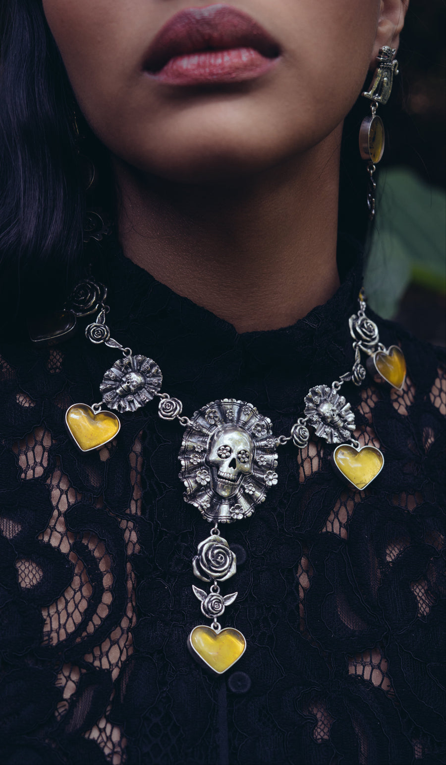 Collar Corazón Tehuana