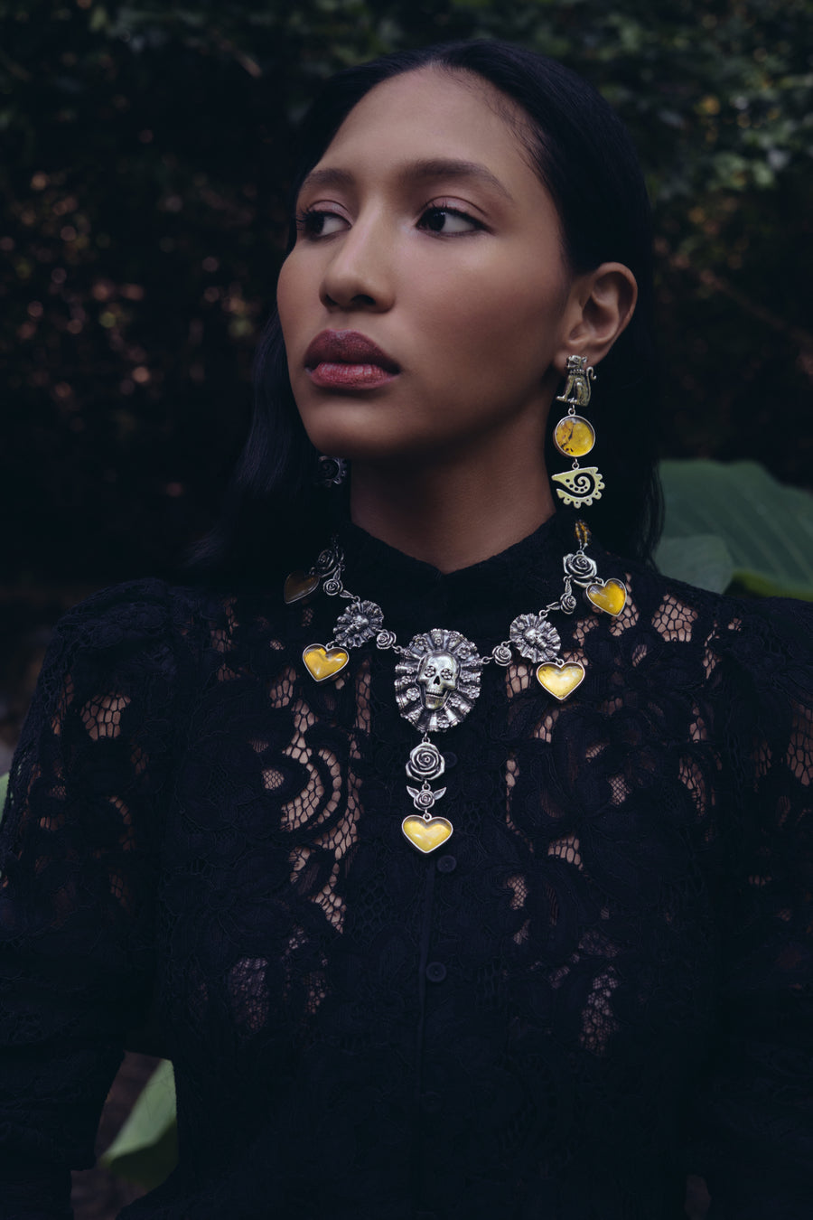 Collar Corazón Tehuana